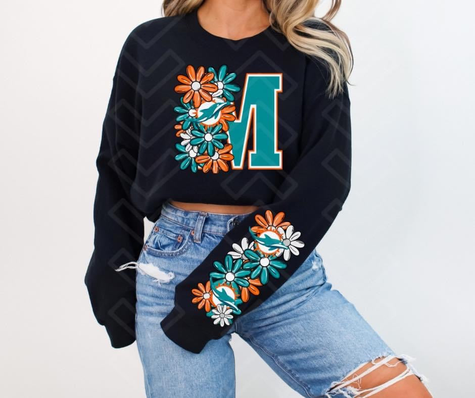 NFL Football Floral Adult