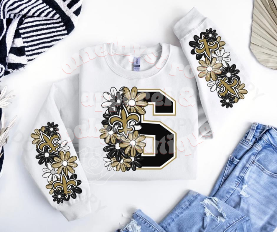 NFL Football Floral Toddler/Youth