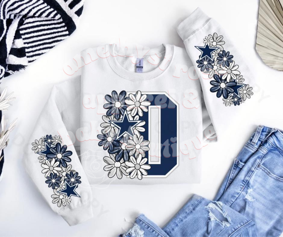 NFL Football Floral Adult
