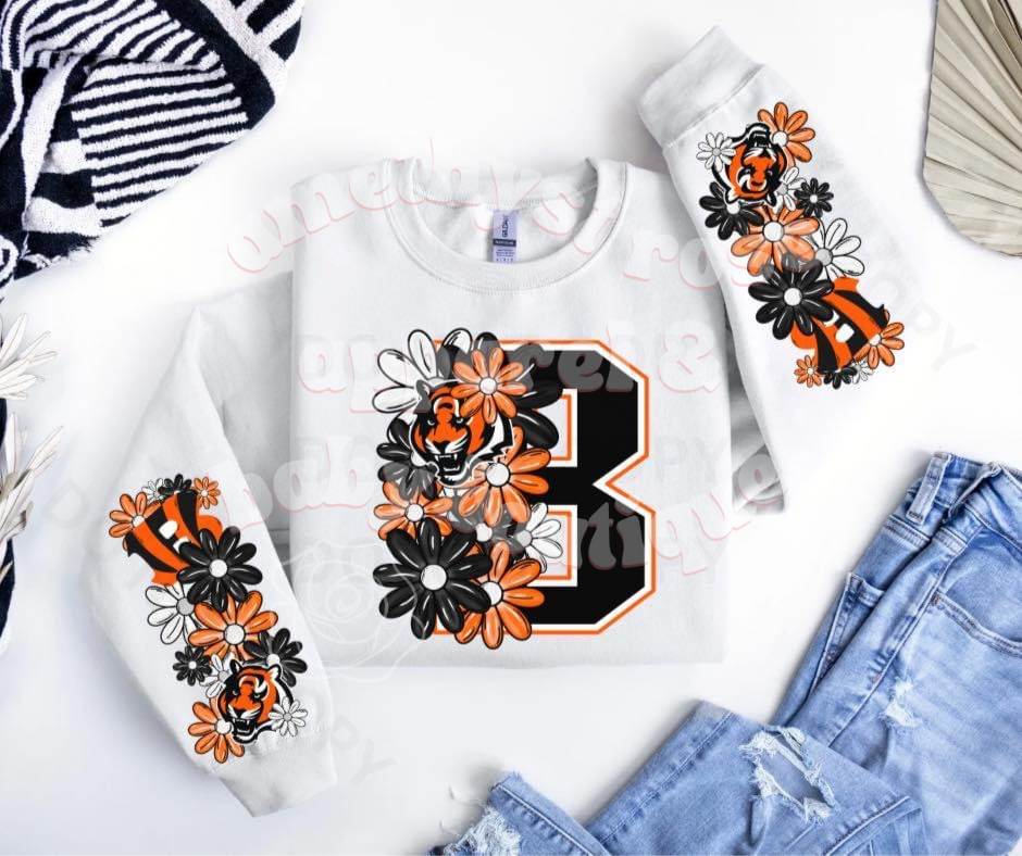 NFL Football Floral Adult