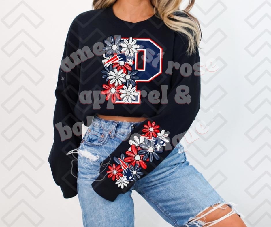 NFL Football Floral Adult