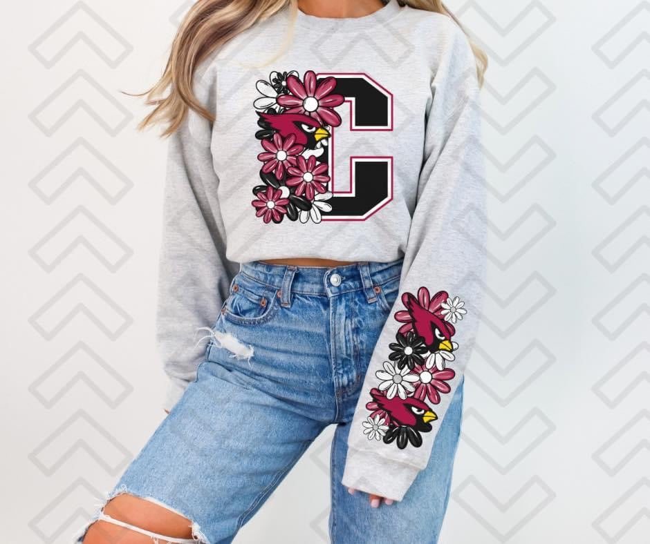 NFL Football Floral Adult